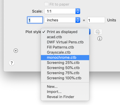 save pdf file autocad for mac problem